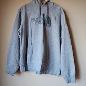 The North Face Hoodie Mens Size Large Gray Pullover Sweatshirt Outdoors